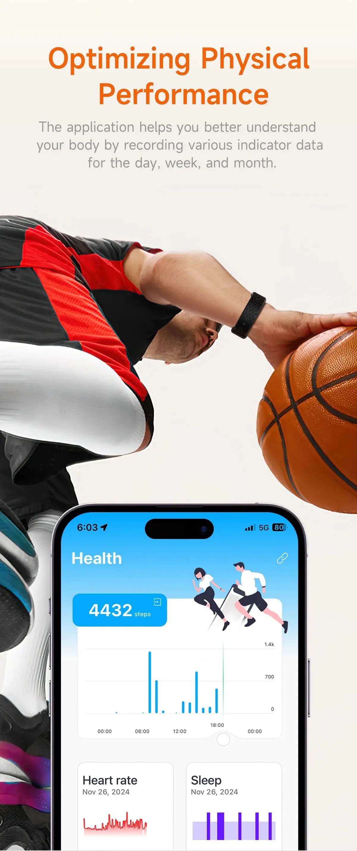 LIGE Smart Watch – Waterproof Fitness Tracker with Heart & BP Monitor