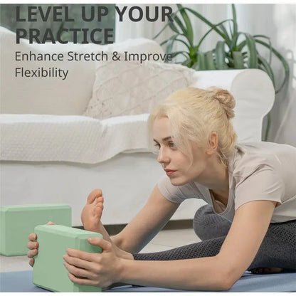 Yoga Blocks – EVA Foam Bricks for Pilates & Home Fitness