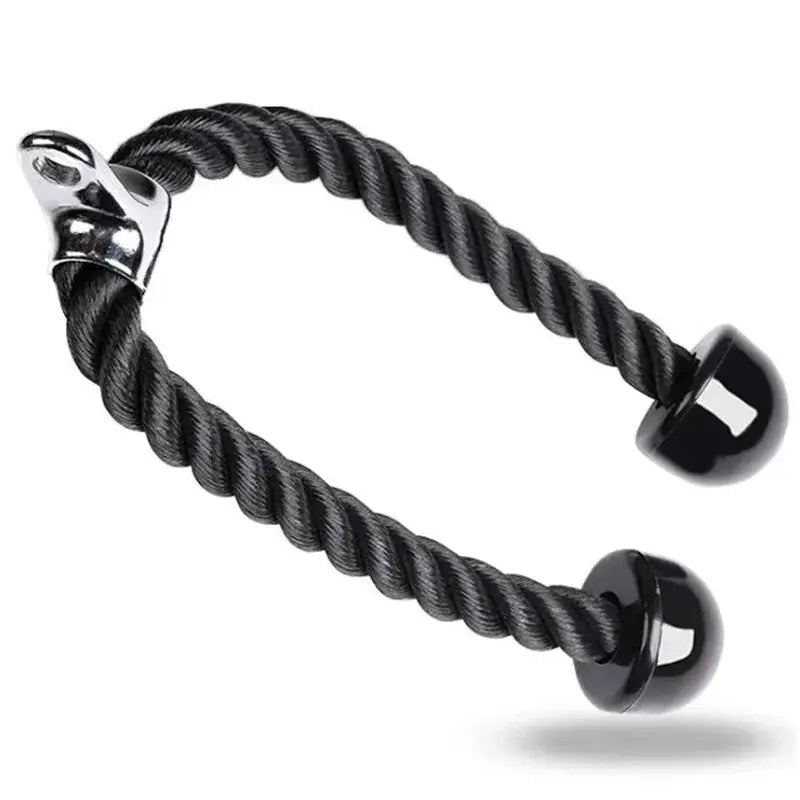 Tricep Rope Cable Attachment – Face Pull & Push Down Gym Accessory