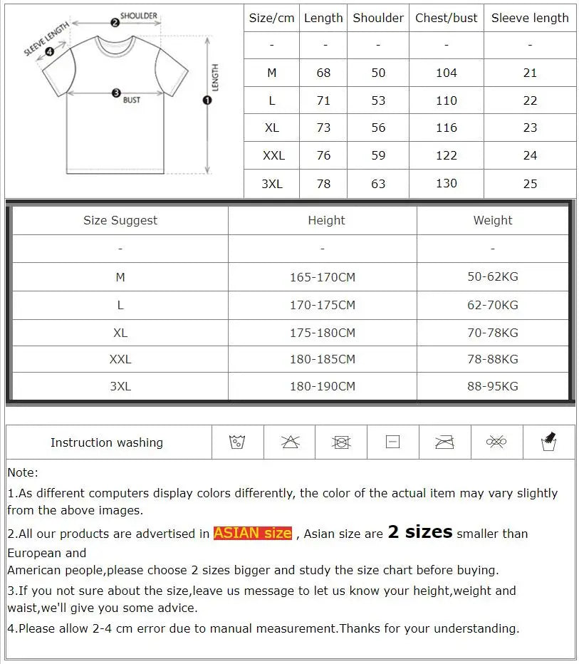 Men’s Cotton Gym T-Shirt – Loose Fit Workout Tee M–XXXL