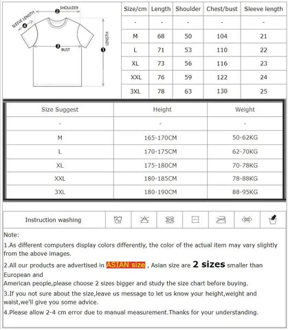 Men’s Gym T-Shirt– Loose Fit Workout Tee M–XXXL