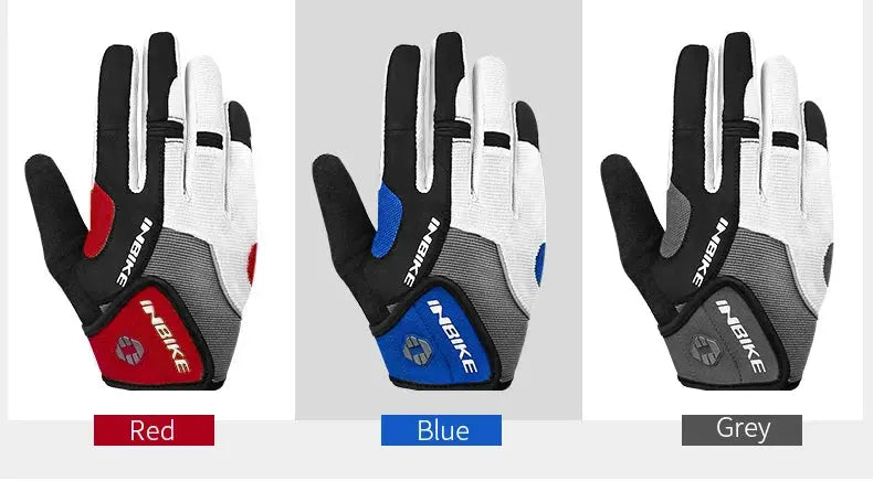INBIKE Full Finger Cycling Gloves – MTB Touchscreen Bike & Sports Gloves PeakPursuitFitness
