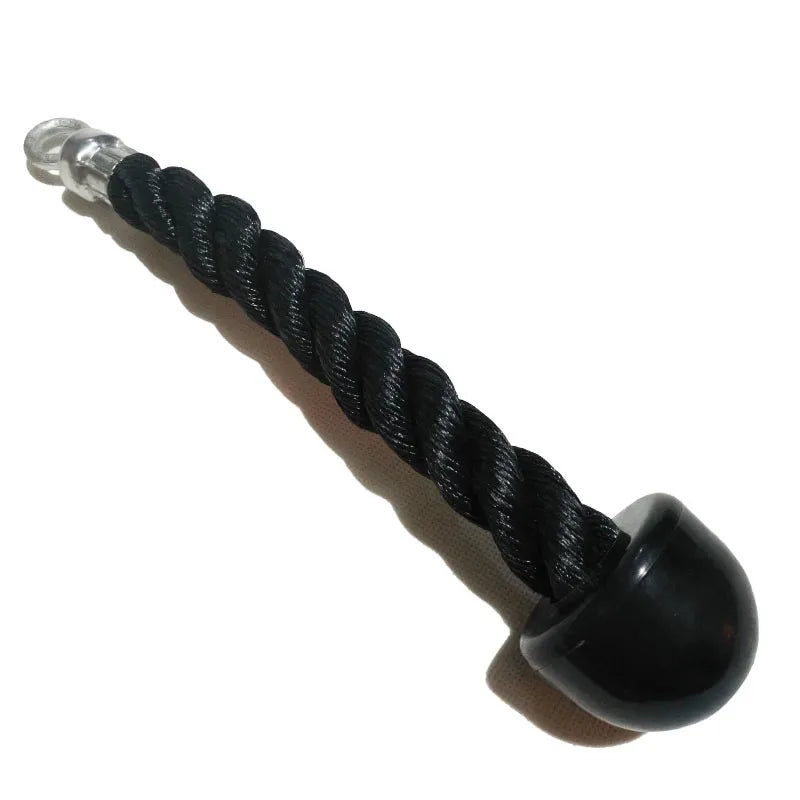 Tricep Rope Cable Attachment – Face Pull & Push Down Gym Accessory
