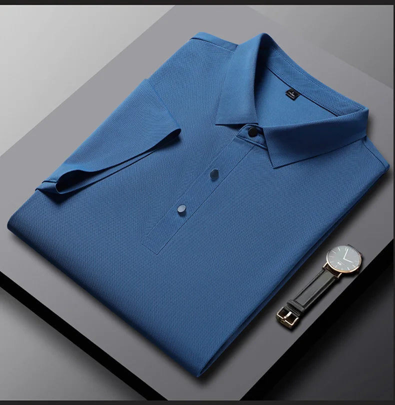 YJKVUR Men’s Quick-Dry Polo Shirt – Casual Golf & Workwear (2024)