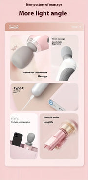 Portable massage gun – USB Rechargeable Full Body Massager
