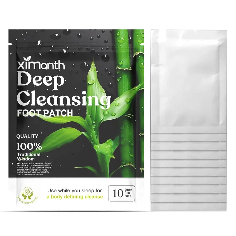 Natural Detox Foot Patches – Herbal Stress Relief & Sleep Aid (10–50PCS)
