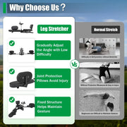 3-Bar Leg Stretching Machine – Heavy-Duty Flexibility Trainer (1.6m)