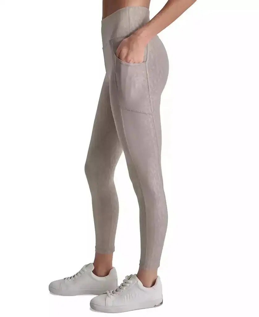 DKNY Women’s High-Waist 7/8 Fitness Tights