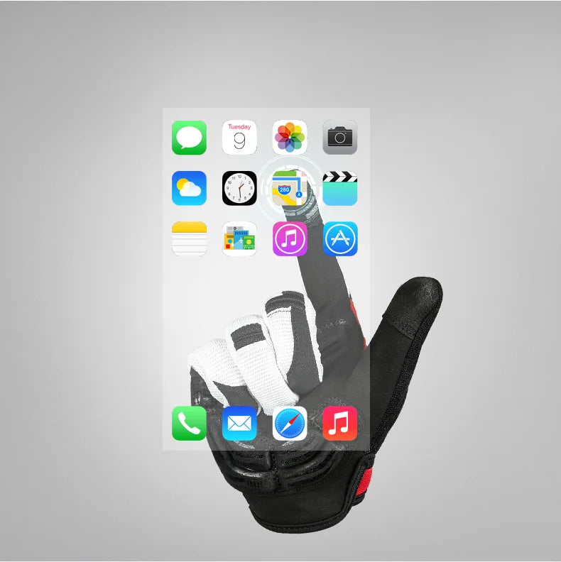 INBIKE Full Finger Cycling Gloves – MTB Touchscreen Bike & Sports Gloves