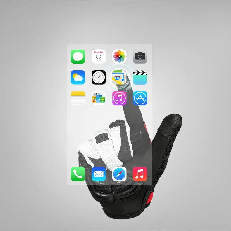 INBIKE Full Finger Cycling Gloves – MTB Touchscreen Bike & Sports Gloves PeakPursuitFitness