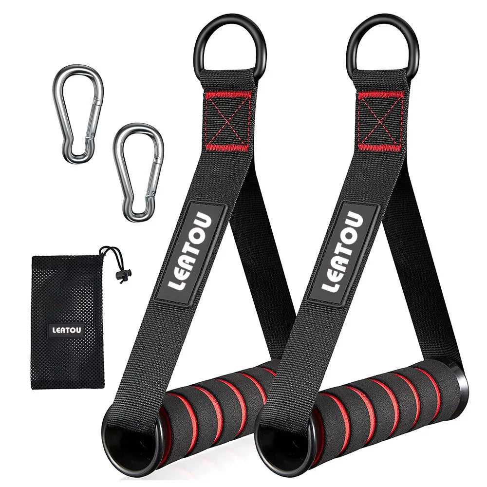 Tricep Rope Cable Attachment – Face Pull & Push Down Gym Accessory