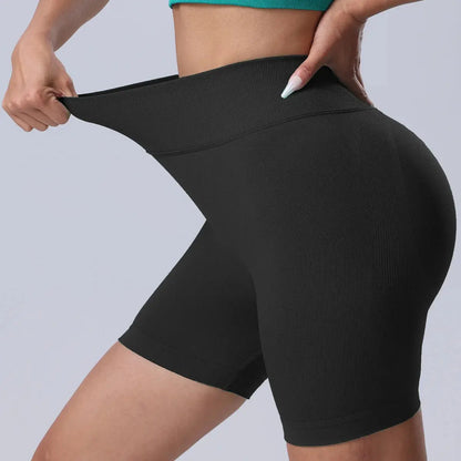 Women's Scrunch Butt Yoga Shorts – High-Waist Gym & Workout Wear
