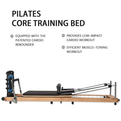 Pilates Reformer Bed – Large Home Fitness & Balance Training Equipment
