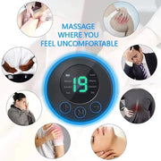 Mini Neck & Body Massager – Portable Muscle Stimulator Patch