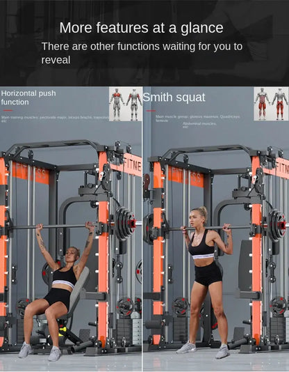 MIYAUP Smith Machine – Commercial Multifunctional Squat & Frame Trainer