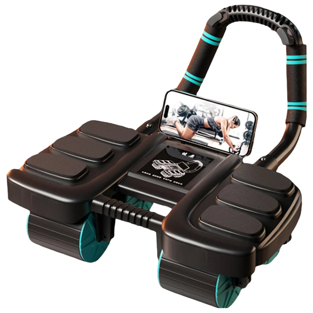 Ab Roller Wheel with 6-Elbow Support – Home Core Trainer