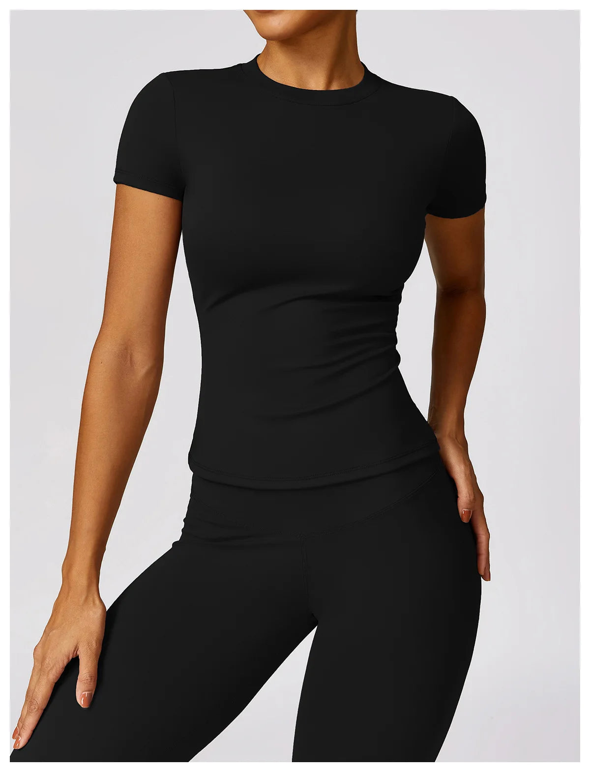 NCLAGEN Women’s Sports T-Shirt – Breathable Slim Fit Activewear Tee