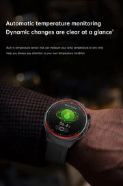 High-End Smart Watch – ECG/PPG, Laser Detection, BT Call, NFC