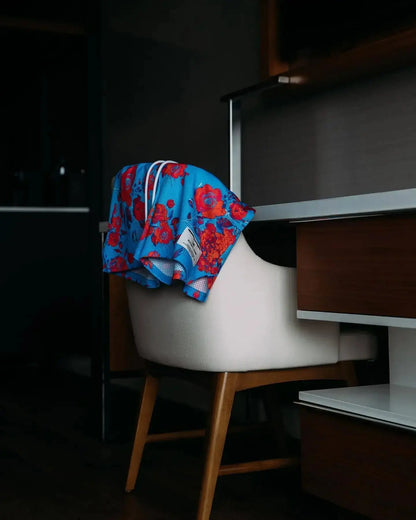 Oil Painting Style Mesh Shorts – Unisex Summer Sports & Training Wear