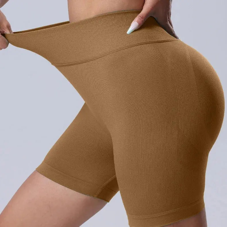 Women's Scrunch Butt Yoga Shorts – High-Waist Gym & Workout Wear