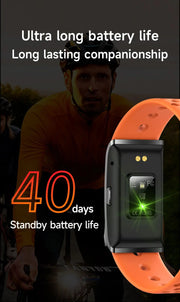 LIGE Smart Watch – Waterproof Fitness Tracker with Heart & BP Monitor