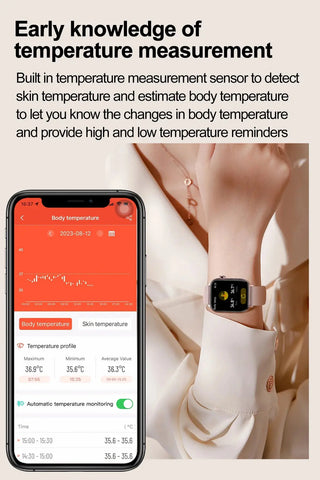 LIGE Smart Watch – ECG+PPG, Blood Lipid & Uric Acid Monitor, BT Call