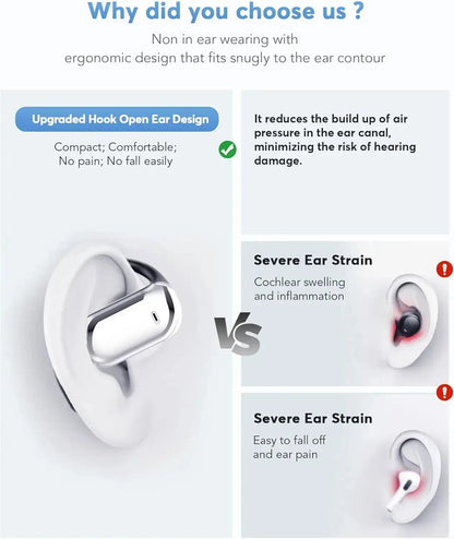 UYUXIO AI Translator Earbuds – 3-in-1 Real-Time Language Translator