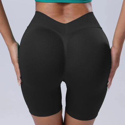 Women's Scrunch Butt Yoga Shorts – High-Waist Gym & Workout Wear