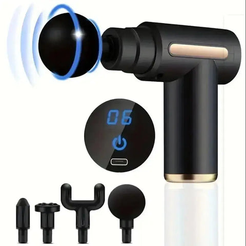 Electric Massage Gun – Deep Tissue Percussion Muscle Relaxer