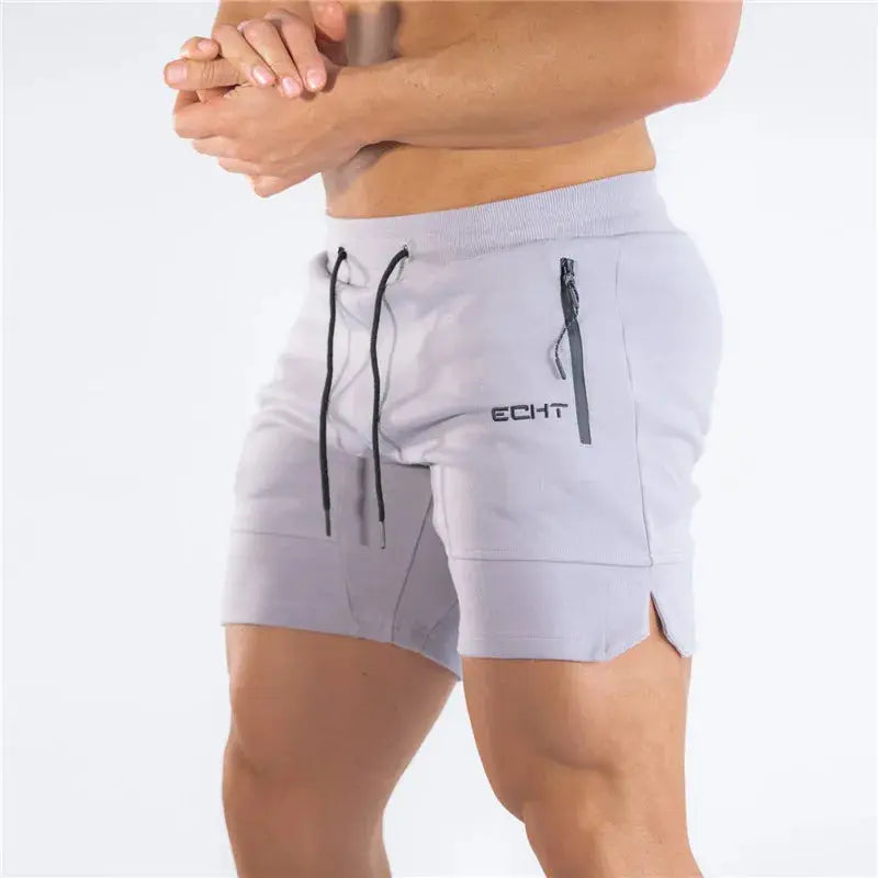 2024 Men’s Sports Shorts – Zip Pocket Fitness & Running Joggers