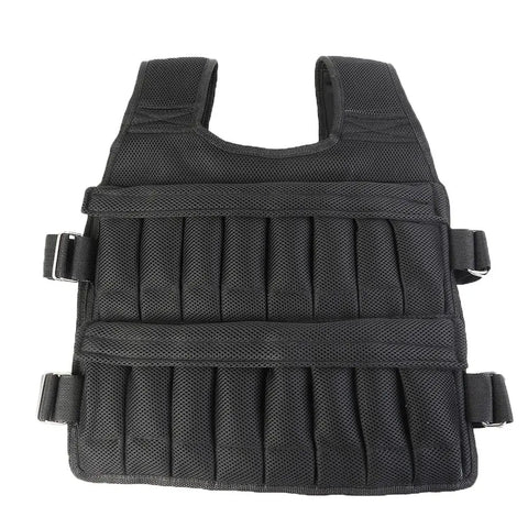 Adjustable Weighted Vest – 3/15/35kg Training Jacket for Running & Workouts