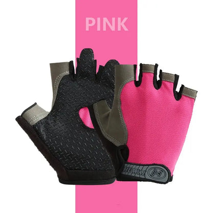 Anti-Slip Gym Gloves– Breathable Workout & Cycling Gloves