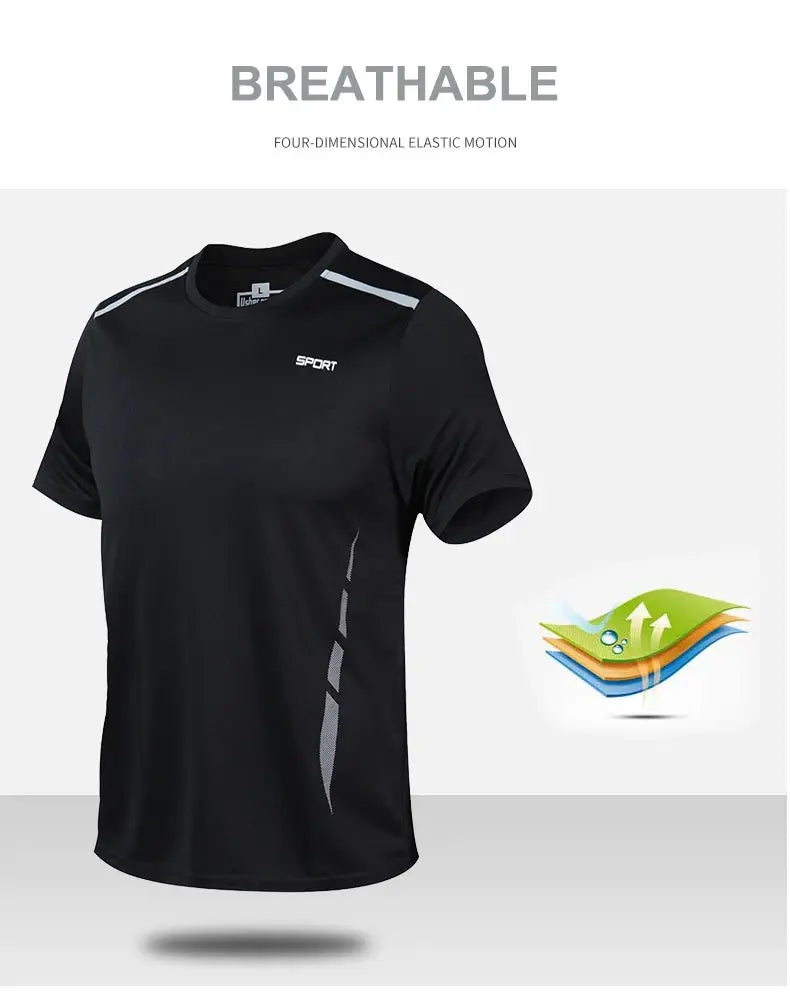 CHRLCK Men’s sports set – Breathable Outdoor Fitness Outfit