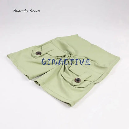 women's yoga shorts– High Waist Pocket Fitness Tights