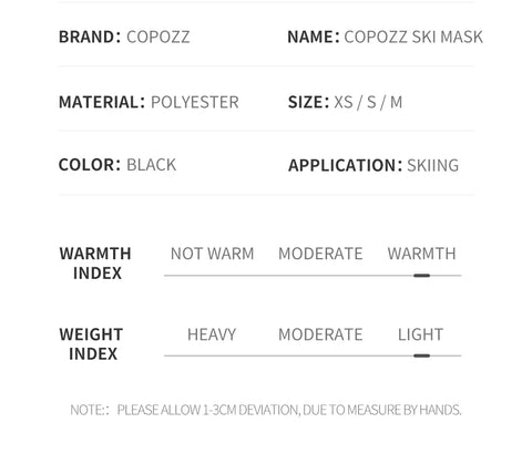 COPOZZ Cycling Headwear Cap – Bandana Face Mask for Men & Kids