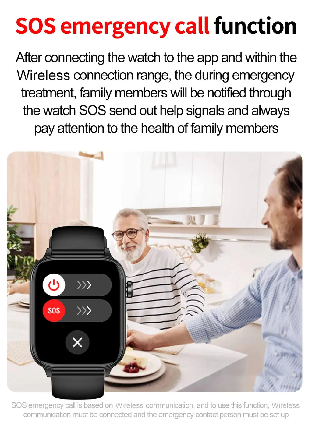 LIGE Smart Watch – ECG+PPG, Blood Lipid & Uric Acid Monitor, BT Call