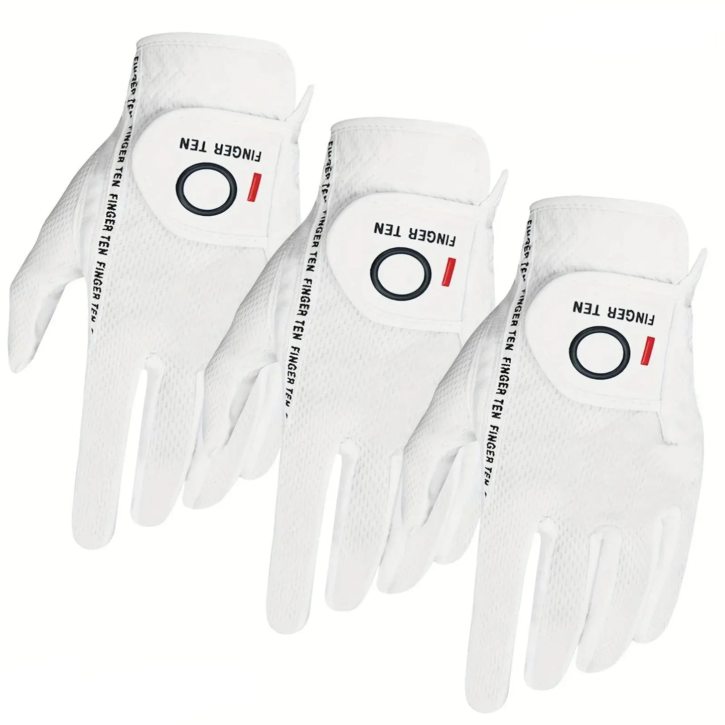 Left Hand Golf Gloves – Left Hand, 3-Pack for Wet Weather PeakPursuitFitness