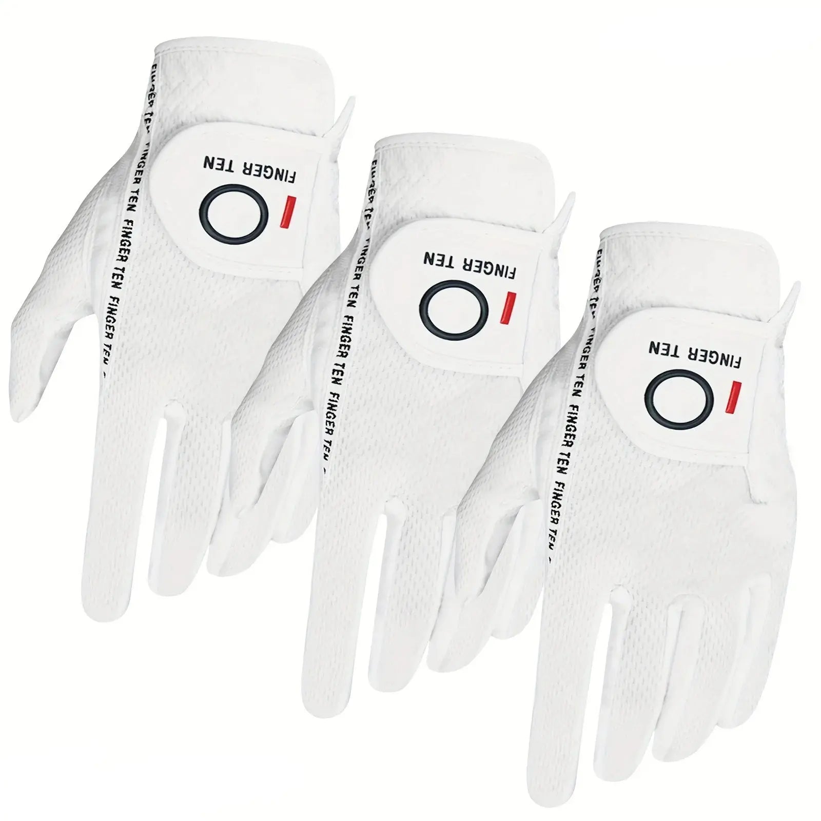 Left Hand Golf Gloves – Left Hand, 3-Pack for Wet Weather PeakPursuitFitness