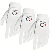 Left Hand Golf Gloves – Left Hand, 3-Pack for Wet Weather
