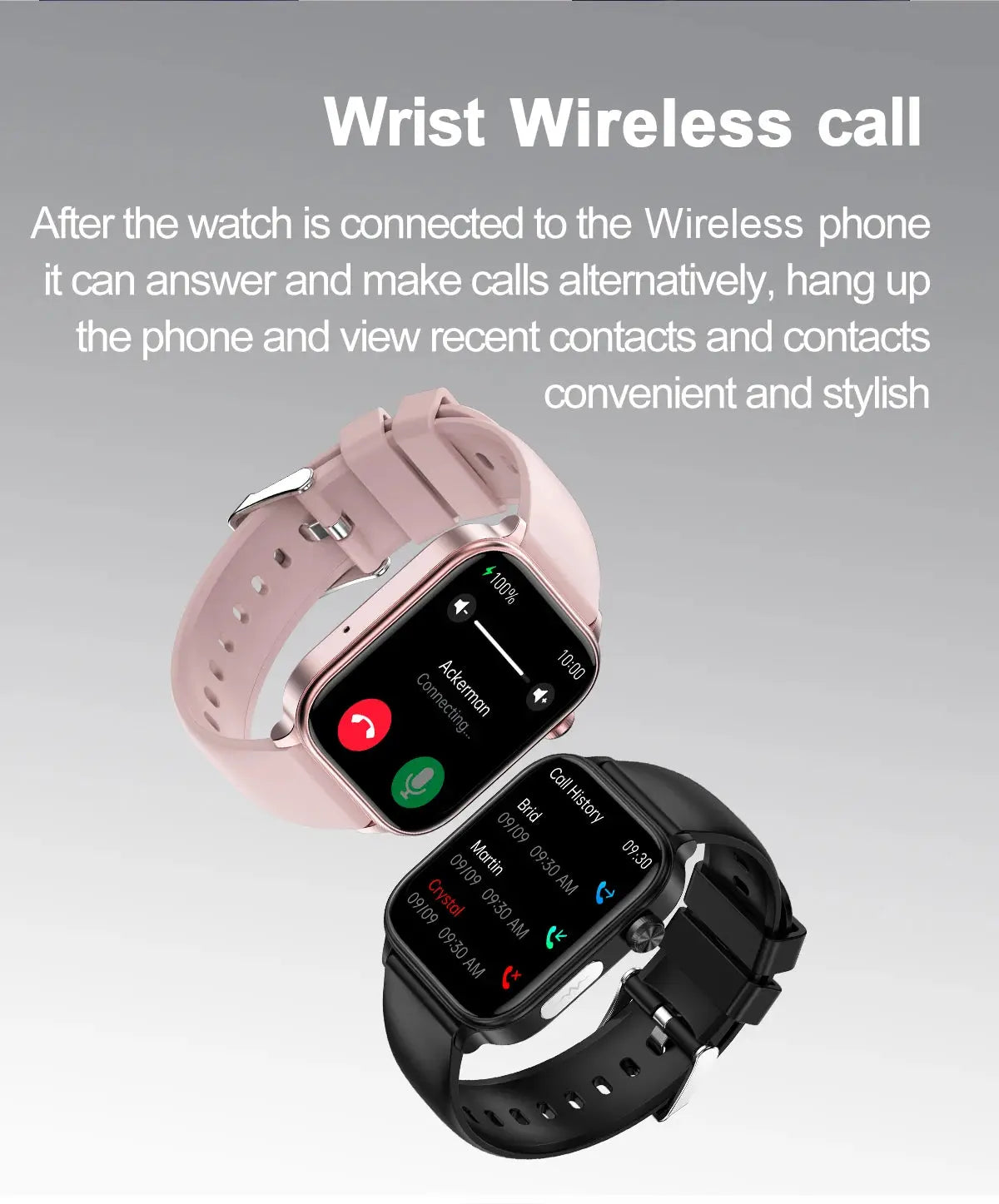 LIGE Smart Watch – ECG+PPG, Blood Lipid & Uric Acid Monitor, BT Call