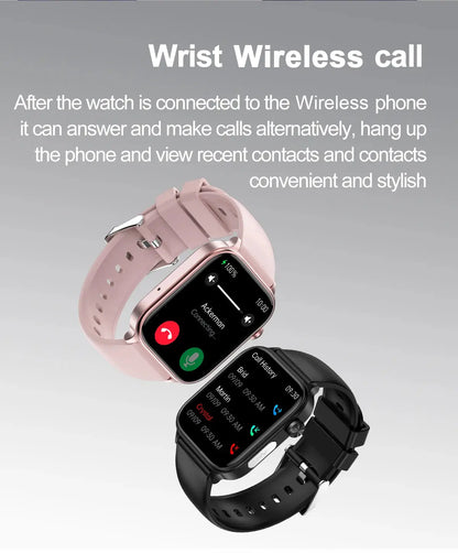 LIGE Smart Watch – ECG+PPG, Blood Lipid & Uric Acid Monitor, BT Call