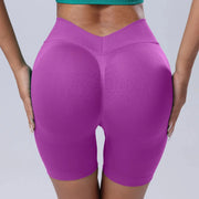Women's Scrunch Butt Yoga Shorts – High-Waist Gym & Workout Wear