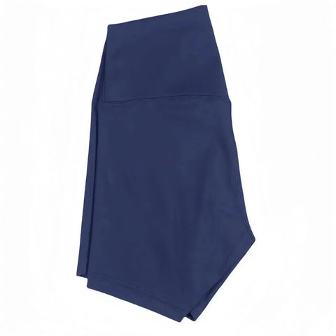High-Waist Women’s Yoga Shorts – Tummy Control & Hip-Lifting 3-Point Fit