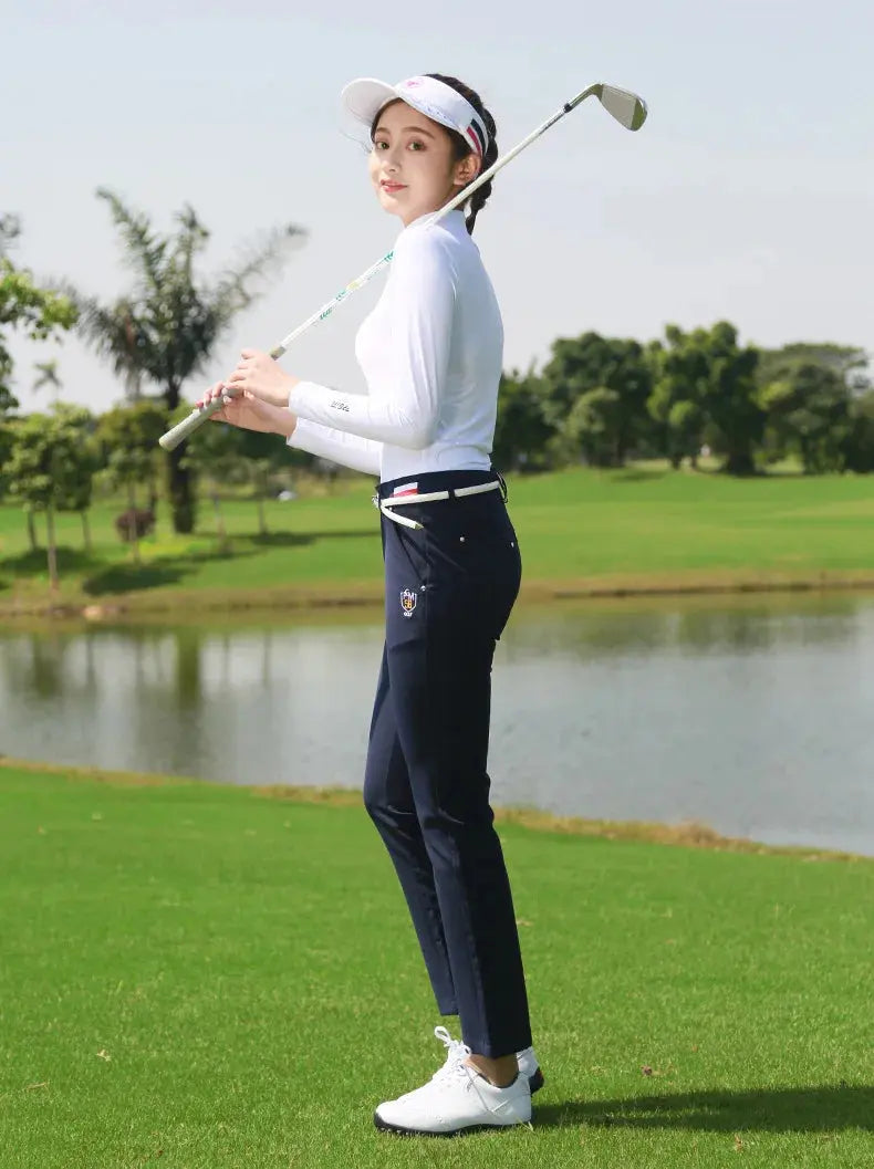 PGM Golf Shirt – UV Protection, Long Sleeve Summer Tee PeakPursuitFitness