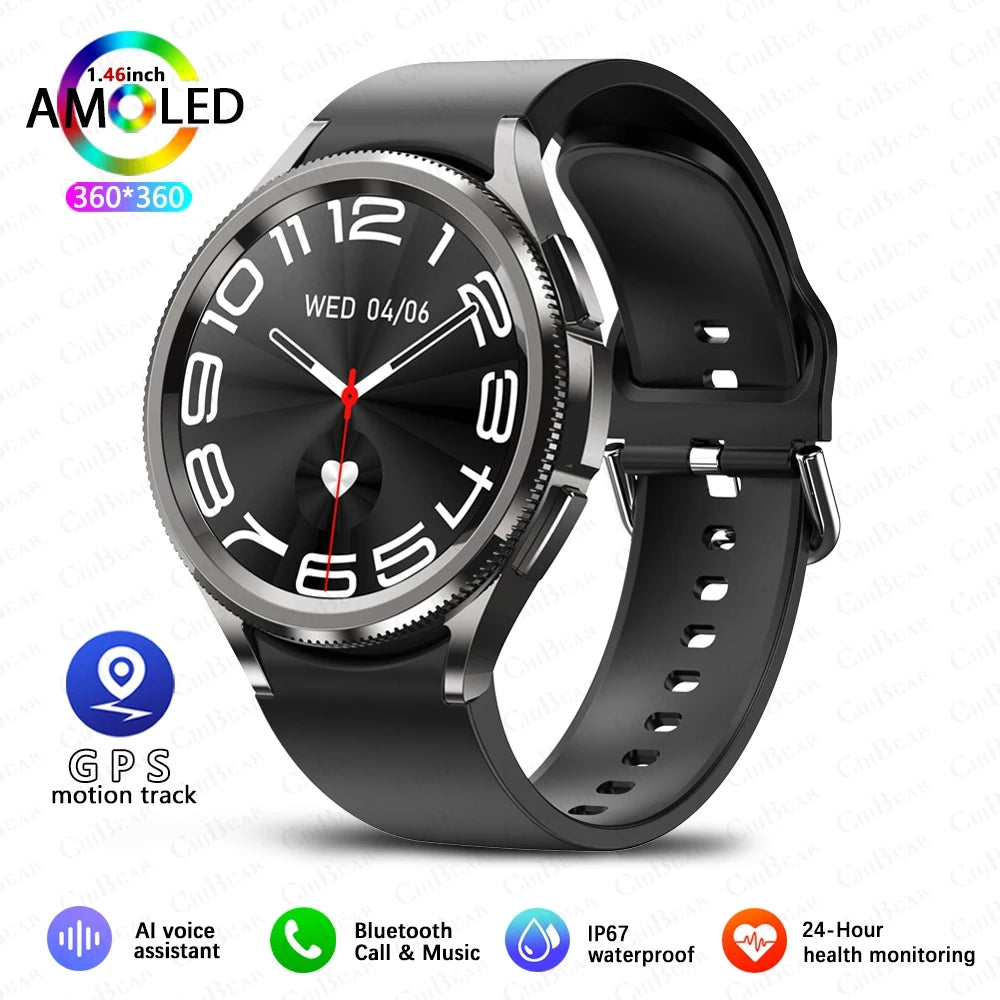 Galaxy Watch6 Classic – 2024 GPS Smartwatch with Health & Bluetooth Call