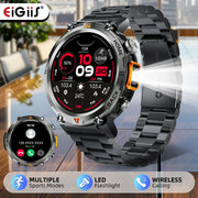 EIGIIS KE3 Smart Watch – Bluetooth Call, Health Monitor, Full Touchscreen