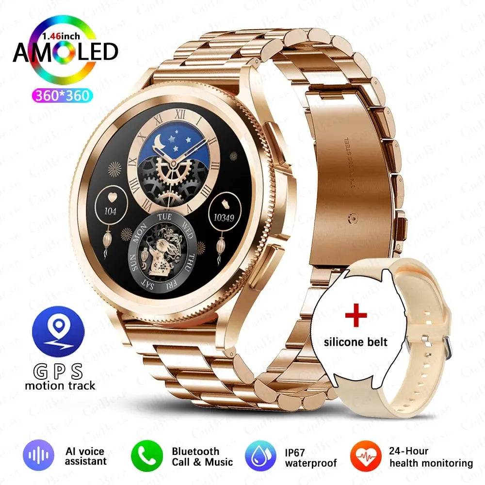 Galaxy Watch6 Classic 2024 GPS Smartwatch with Health & Bluetooth Call