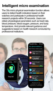 LIGE Smart Watch – ECG+PPG, Blood Lipid & Uric Acid Monitor, BT Call