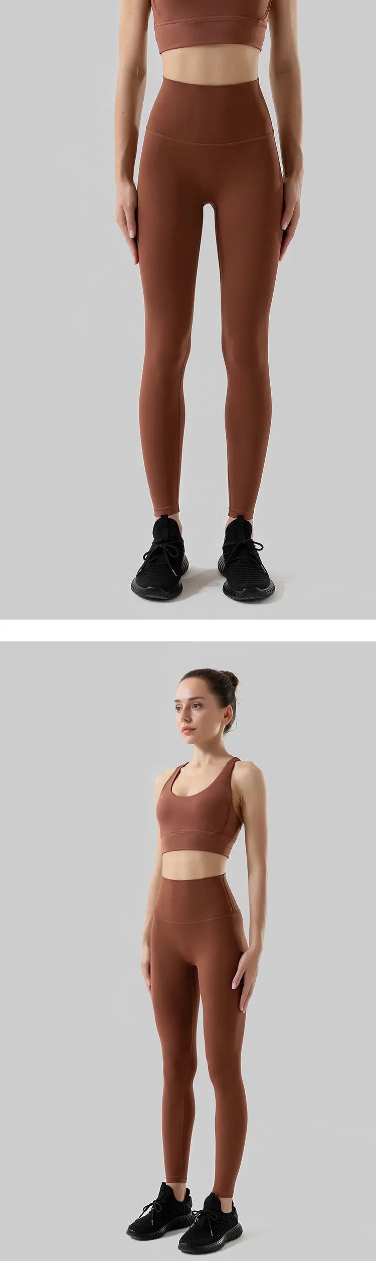 women's yoga sportswear– Fitness Leggings & Bra Top Outfit PeakPursuitFitness