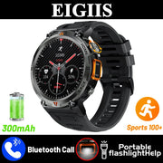EIGIIS KE3 Smart Watch – Bluetooth Call, Health Monitor, Full Touchscreen